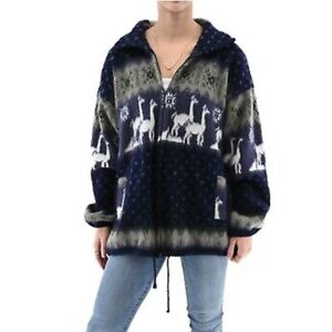 YARI ⭐️Artesanias wool hooded zip up cardigan jacket